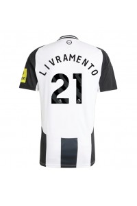 Newcastle United Tino Livramento #21 Voetbaltruitje Thuis tenue 2024-25 Korte Mouw